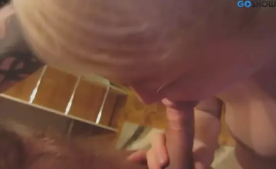 Naughty milf enjoys a steamy blowjob session